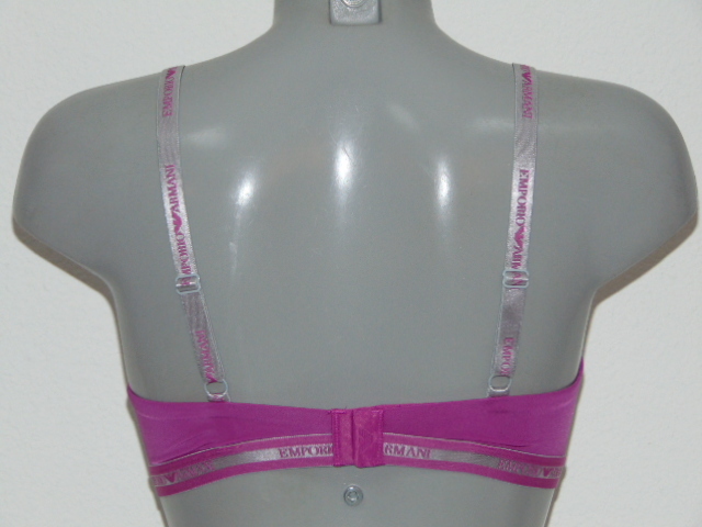 Armani Dames Microfiber fuchsia wireless bh