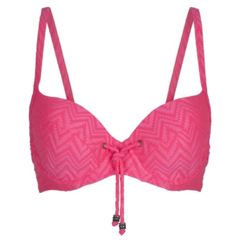 LingaDore Beach Juniper coral voorgevormde bikinitop