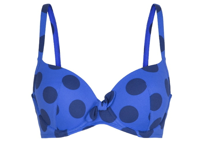 LingaDore Beach Blaze blauw/zwart voorgevormde bikinitop