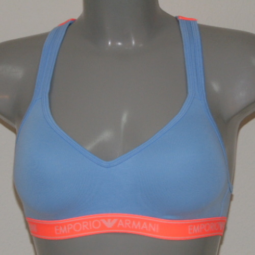 Armani Dames Armani Sport baby blauw wireless bh