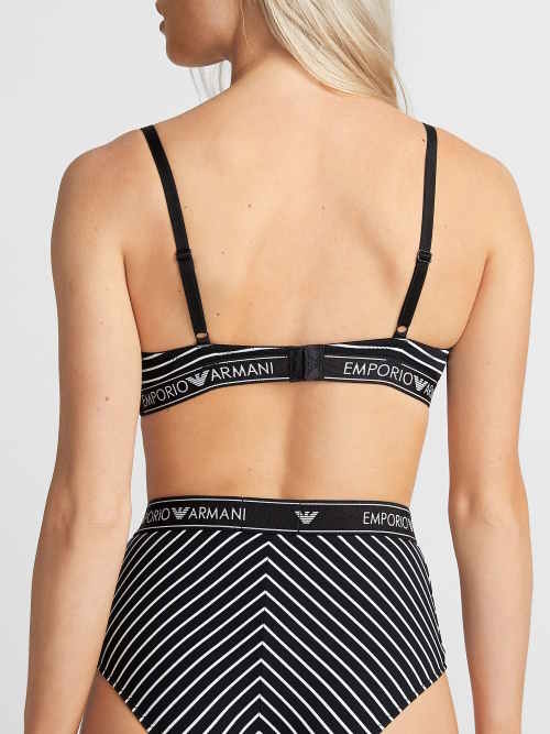 Armani Dames Mon Amour zwart/wit wireless bh