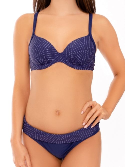 Nickey Nobel Stella marine blauw bikini set