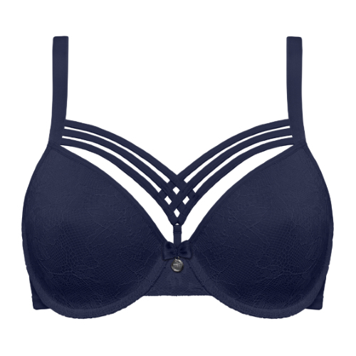 Marlies Dekkers Dame de Paris marine blauw voorgevormde bh