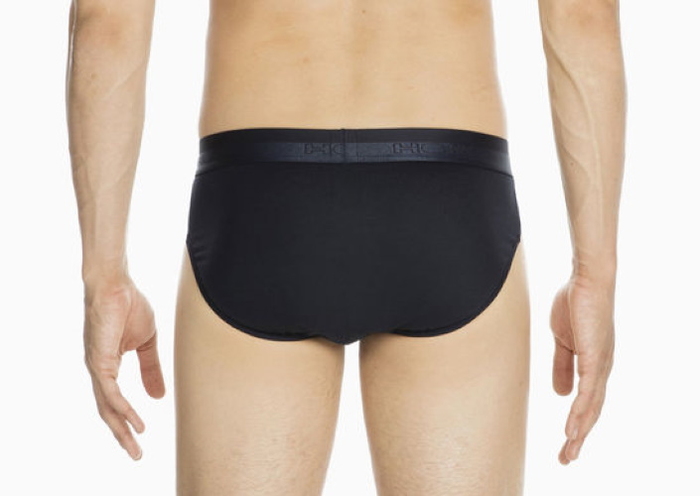HOM HO1 marine blauw heren slip