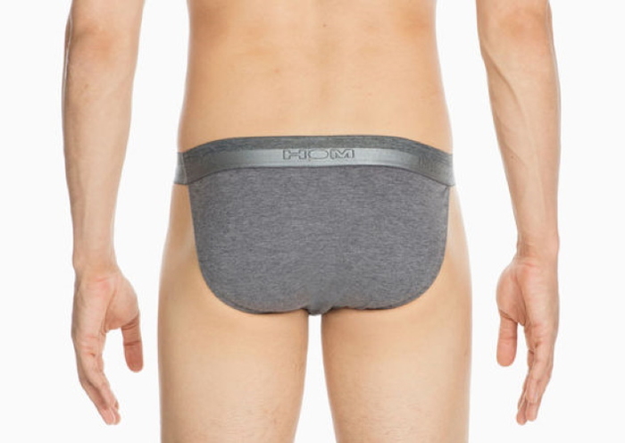 HOM Classic grijs heren slip