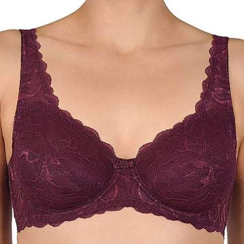 Naturana Valencia bordeaux niet voorgevormde bh