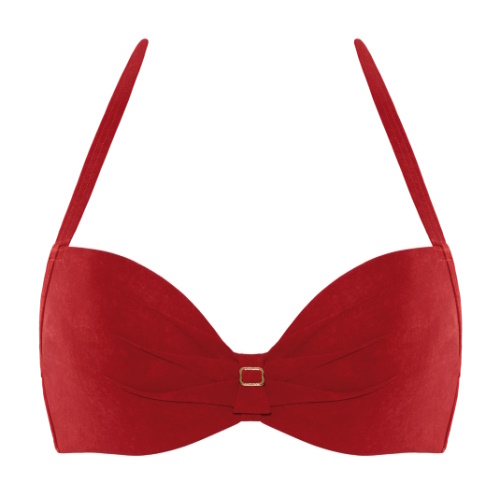 Marlies Dekkers Badmode Puritsu rood push up bikinitop