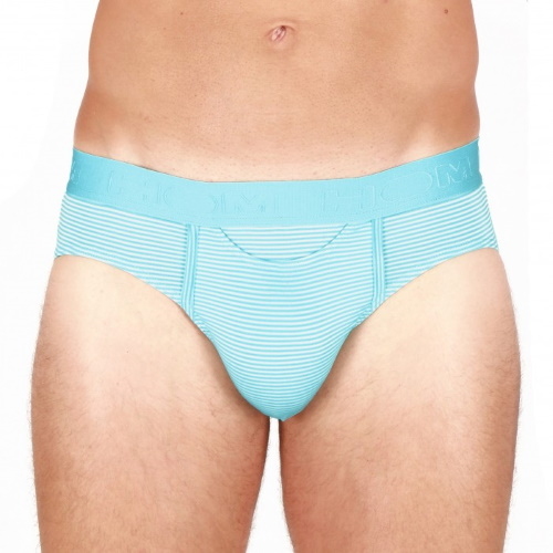 HOM Simon turquoise heren slip