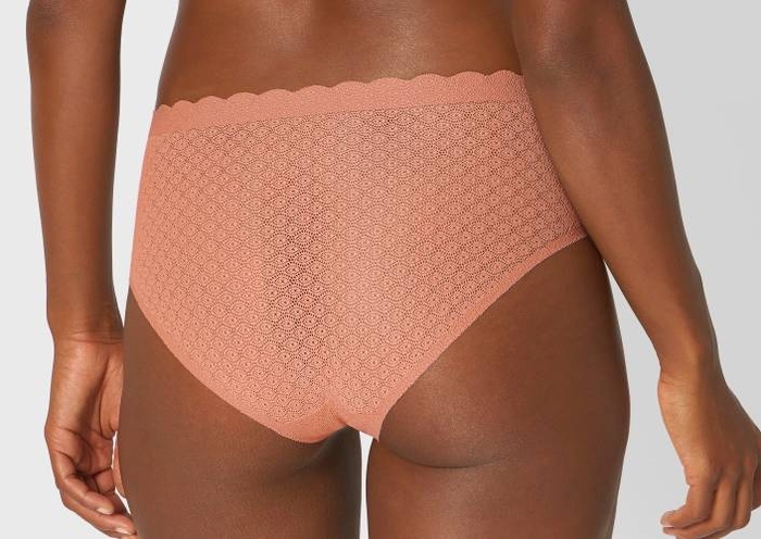 Sloggi Zero Feel zalm roze slip