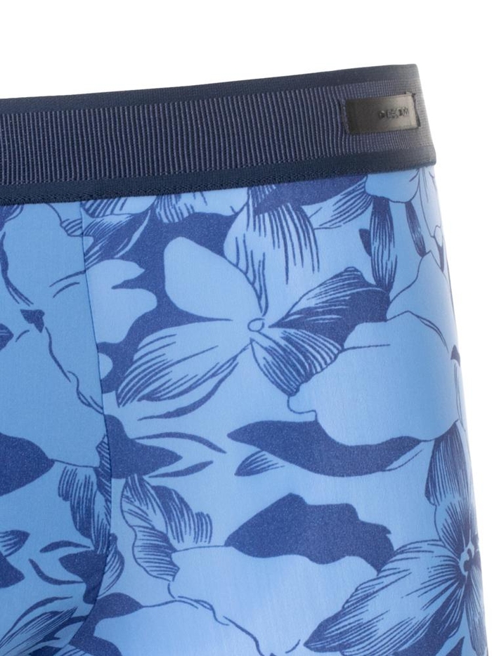 HOM Flowery blauw/print boxershort
