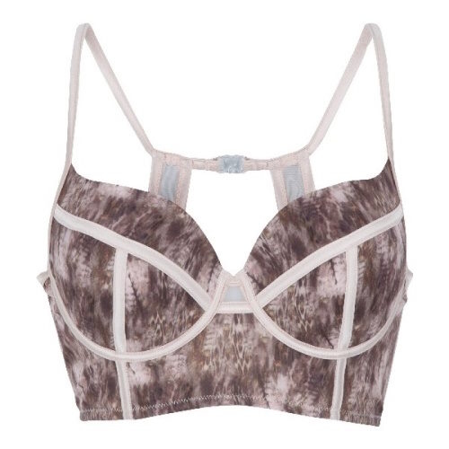 LingaDore Wild Romance bruin/roze voorgevormde bh