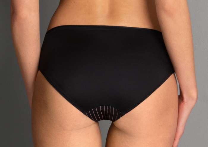 Rosa Faia Antonia zwart slip