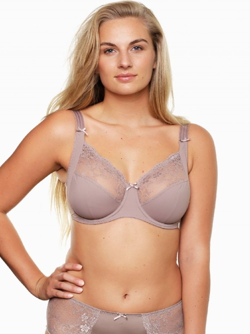 LingaDore Daily Full Coverage taupe niet voorgevormde bh