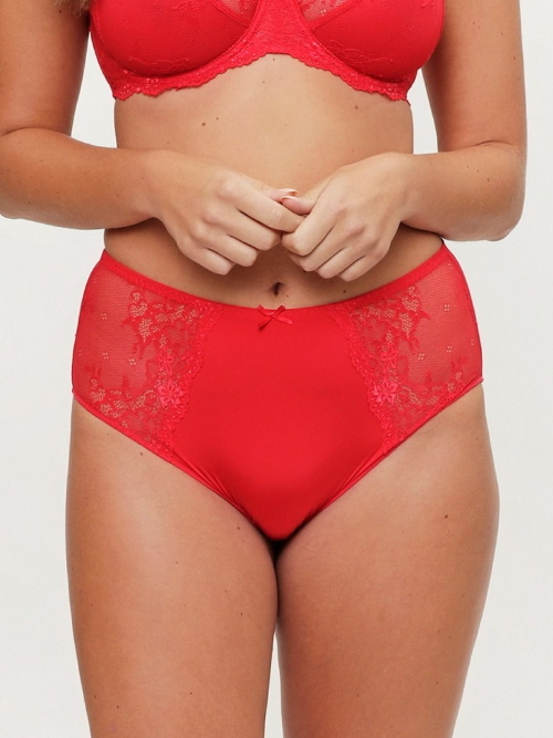 LingaDore Daily Maxi Slip rood high brief