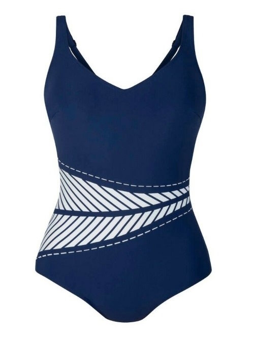 Anita Badmode Gizella marine blauw badpak