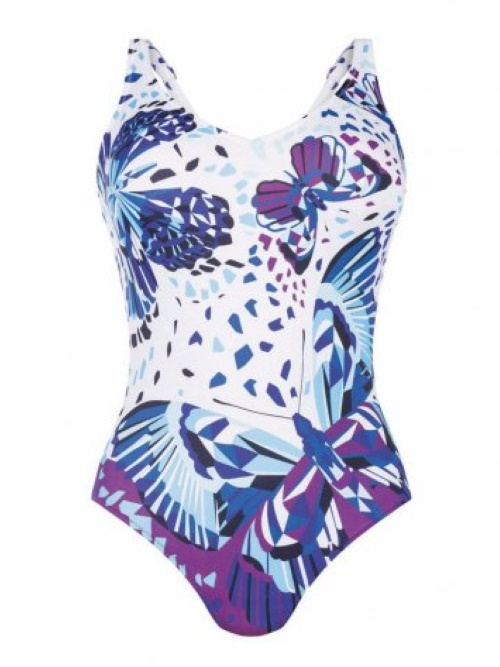 Anita Badmode Jamina wit/print badpak