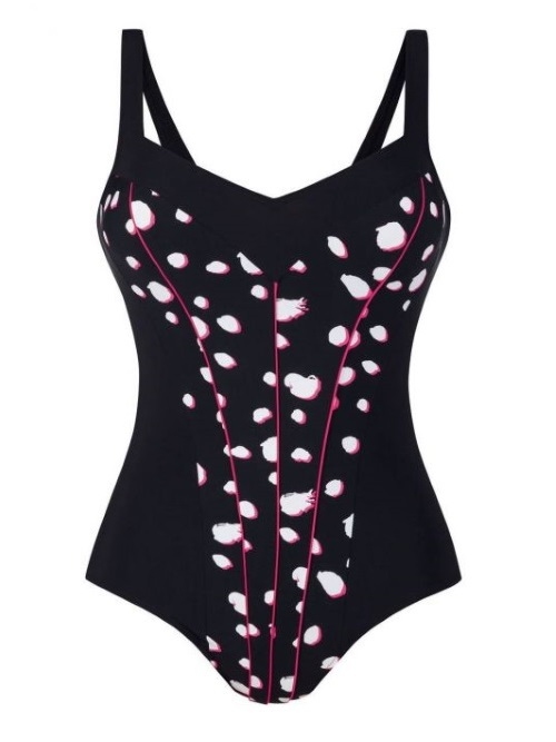 Anita Badmode Theresa zwart/wit badpak