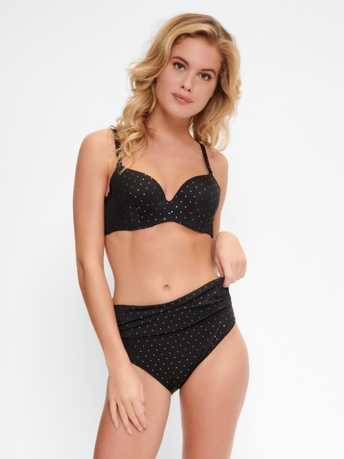 LingaDore Beach Trinxa zwart voorgevormde bikinitop