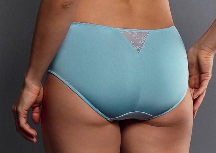 Rosa Faia Fleur blauw slip