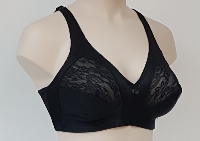 Elbrina Susa comfort zwart wireless bh
