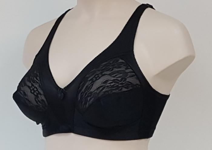 Elbrina Susa comfort zwart wireless bh