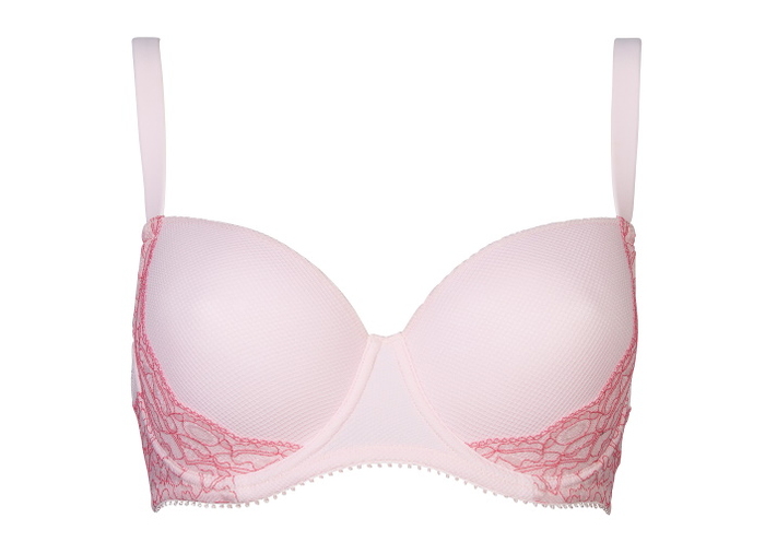After Eden D-Cup & Up Loua pastel roze voorgevormde bh