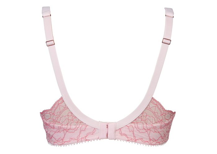 After Eden D-Cup & Up Loua pastel roze voorgevormde bh
