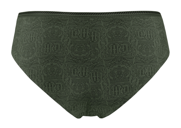 Marlies Dekkers Crown Jewel groen/print slip