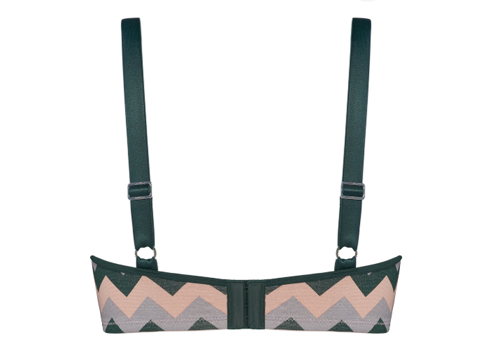 Marlies Dekkers Courage groen/print voorgevormde bh