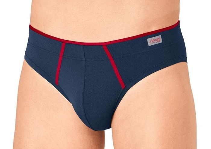 Sloggi Men mOve FLEX blauw heren slip