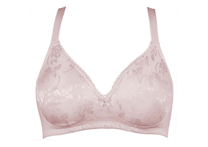 Naturana Nicolet pastel roze wireless bh