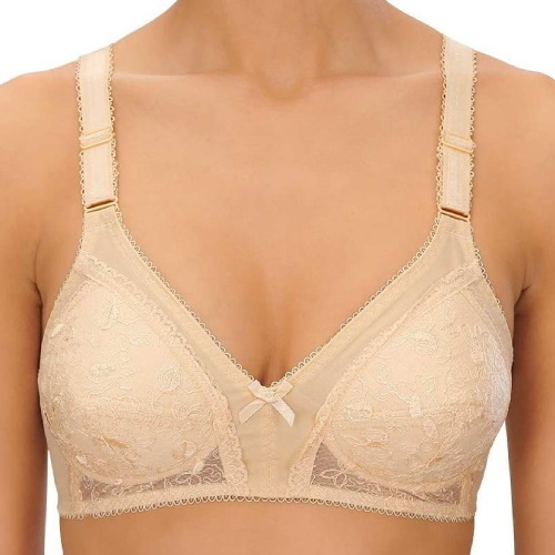 Naturana Glamorise beige wireless bh