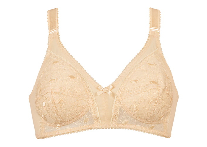 Naturana Glamorise beige wireless bh