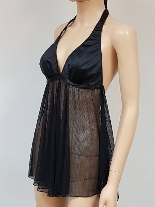 DDO Special F4P zwart nachthemd