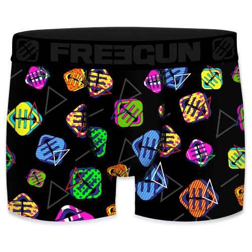 Freegun WTF zwart/print sport boxer