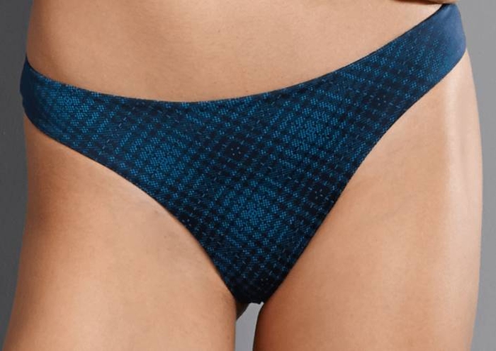 Rosa Faia Caroline blauw string