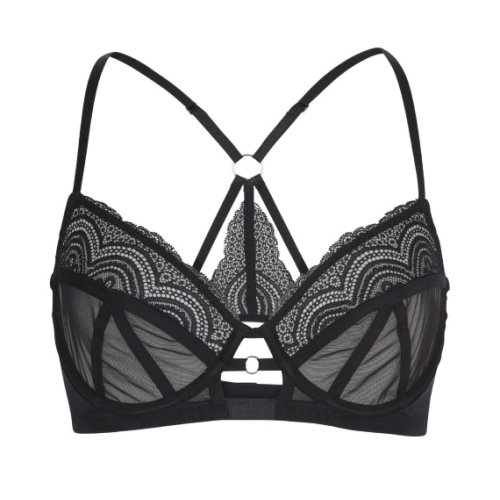 LingaDore Super Sexy zwart niet voorgevormde bh