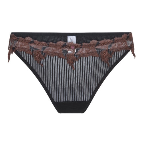 LingaDore Caviar Raisin zwart/bruin string