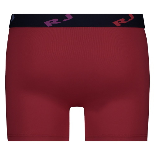 RJ Bodywear Men Pure Color donker rood sport boxer