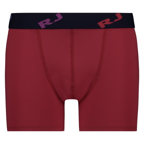 RJ Bodywear Men Pure Color donker rood sport boxer
