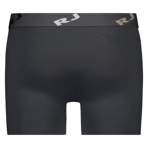 RJ Bodywear Men Pure Color donker grijs sport boxer