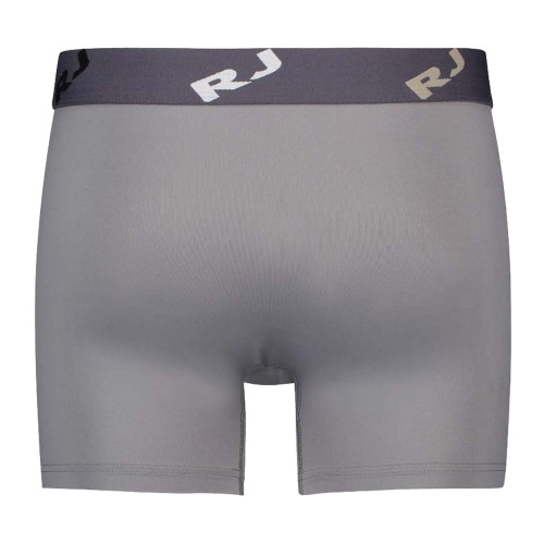 RJ Bodywear Men Pure Color grijs sport boxer