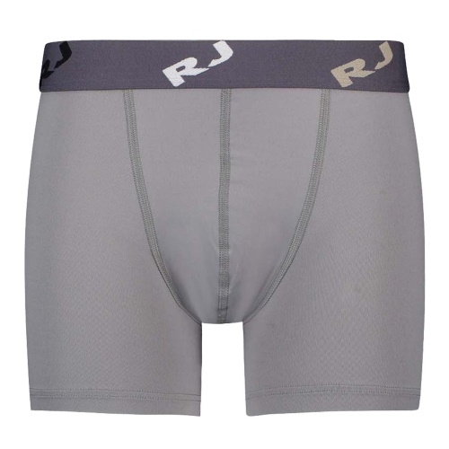 RJ Bodywear Men Pure Color grijs sport boxer