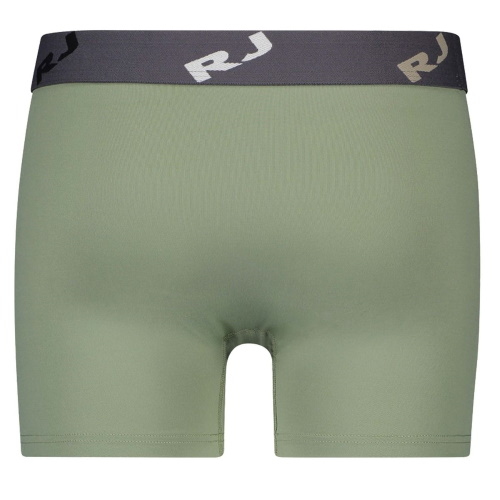 RJ Bodywear Men Pure Color olijf groen sport boxer