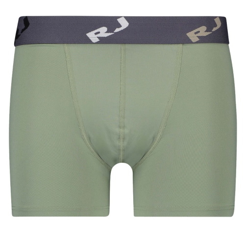 RJ Bodywear Men Pure Color olijf groen sport boxer
