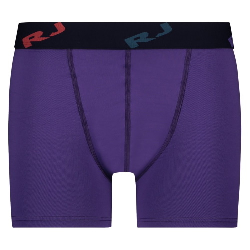 RJ Bodywear Men Pure Color paars sport boxer