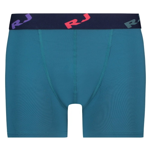 RJ Bodywear Men Pure Color petrol sport boxer