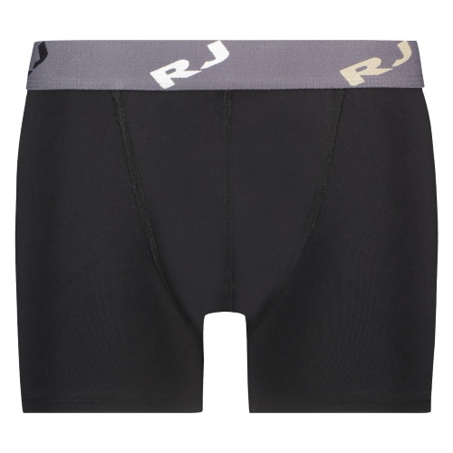 RJ Bodywear Men Pure Color zwart sport boxer