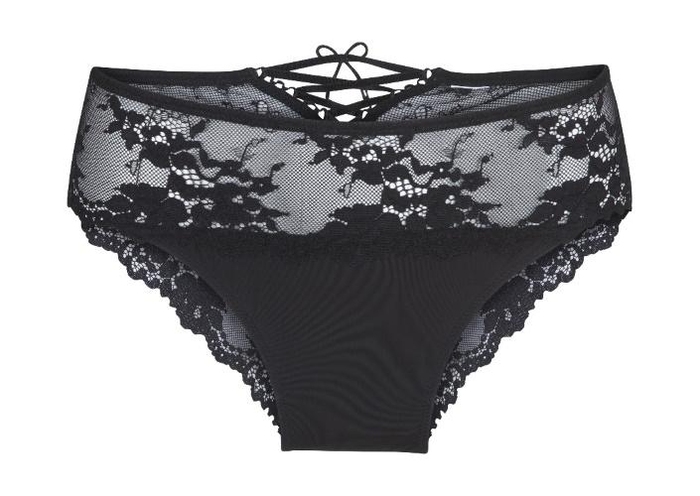 LingaDore Black Intens zwart slip