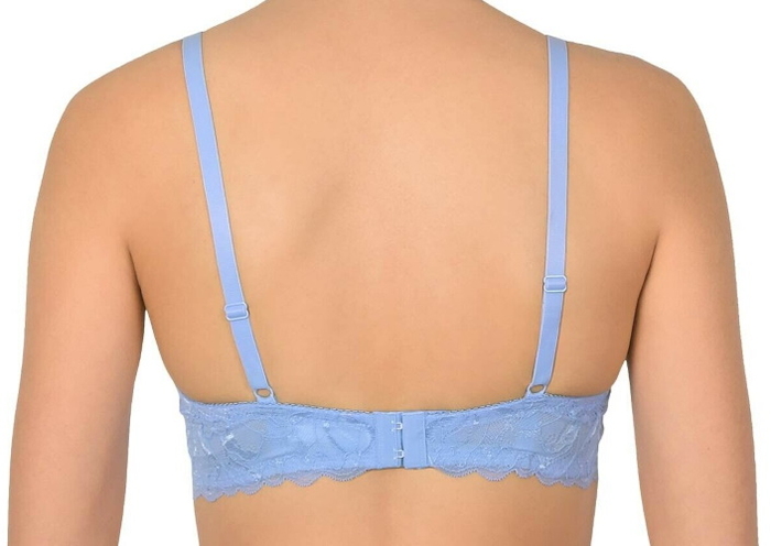 Naturana Valencia baby blauw niet voorgevormde bh